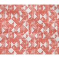 thumbnail image 4 of oneOone Cotton Flex Dark Peach Fabric Texture & Triangle Geometric Sewing Material Print Fabric By The Yard 40 Inch Wide, 4 of 4