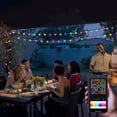thumbnail image 2 of RKSTN Lumières Bande Lumineuse DEL Intelligente, Barre de Ligne en Cuir Intelligente, 15 Millions de Couleurs avec Contrôle par Application et Synchronisation Musicale Lumières DEL pour Chambre, Cuisine, Télé, Lumières de Fête, 2 of 7
