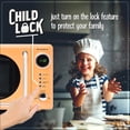thumbnail image 4 of Nostalgia Retro Compact Countertop Microwave Oven - 0.7 Cu. Ft. - 700-Watts With Led Digital Display - Child Lock - Easy Clean Interior - Orange, 4 of 6