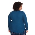 thumbnail image 3 of George Women's Plus Waffle Sleep Tee, 3 of 6
