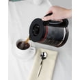 thumbnail image 3 of Cafetière goutte à goutte programmable Hamilton Beach, 12 tasses, avec carafe en verre, noire (46895), 3 of 7