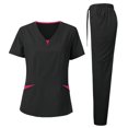 thumbnail image 1 of Sarraus pour Femmes - Ensemble de Tenue de Travail Confortable pour Médecins et Infirmières, 1 of 3