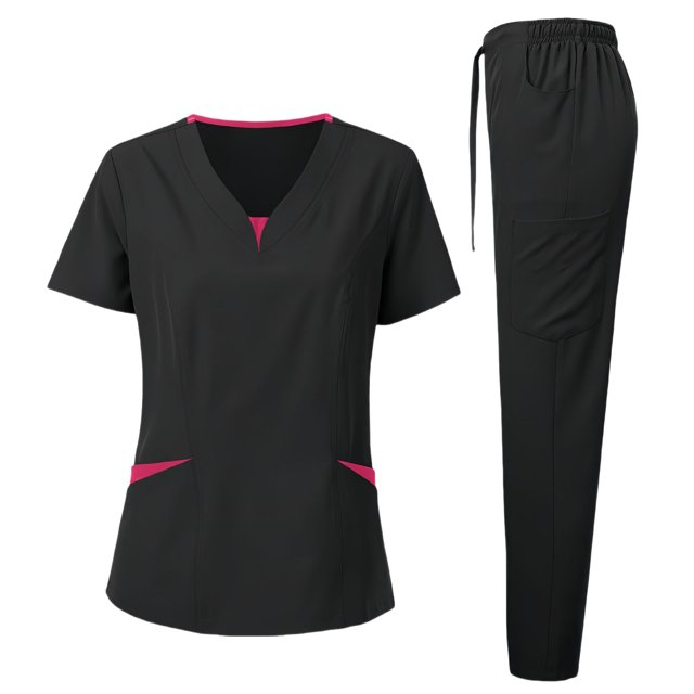 Sarraus pour Femmes - Ensemble de Tenue de Travail Confortable pour Médecins et Infirmières