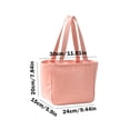 thumbnail image 2 of RKSTN Lunchbox lunch Boîte à pour Femmes Boîte à lunch Sac à lunch pour Hommes Femmes Grande Capacité Sacs à lunch Réutilisables Sac à lunch Isolé Glacière de Boîte à lunch, 2 of 7