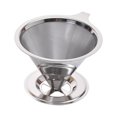 thumbnail image 2 of YAOMOBB Filtre à Café à Goutte Lente Filtre à Café en Acier Inoxydable pour-Over Dripper Cône Réutilisable Sans Papier, 2 of 6