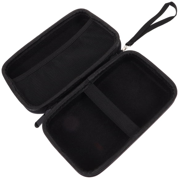 OFFIGAM Black Thermometer Pouch with Sturdy Zipper and Soft Inner Lining for Protective Storage