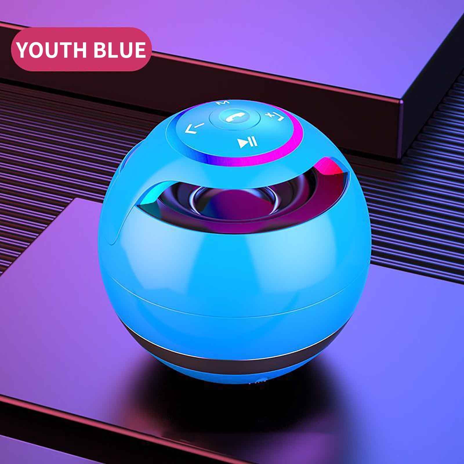 EGNMCR Intelligent Bluetooth Speaker Bluetooth Speaker High Sound Quality Large Volume Home Card Insertion Bass Speaker Audio Audio