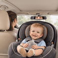 thumbnail image 2 of Jolly Jumper Driver’s Baby Mirror 360° View | Shatter-Resistant Convex Rear-Facing Car Seat Mirror | Adjustable Ball-Joint Pivot & Soft-Feel Frame, 2 of 6