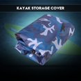 thumbnail image 3 of Fdit Housse Anti-Poussière pour Kayak, Housse de Rangement Imperméable 4,5 m avec Protection Solaire UV pour Kayak Bateau Canot 3,6-4 m, 3 of 7