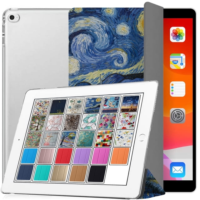 iPad PRO 12.9" 1st Gen 2015 Cover A1584 A1652 ML0H2LL/A ML0G2LL/A ML0F2LL/A ML0N2LL/A ML0Q2LL/A ML0R2LL/A ML0V2LL/A ML0U2LL/A ML0T2LL/A ML3Q2LL/A ML3N2LL/A ML3K2LL/A ML2J2LL/A ML3R2LL/A Starry Night
