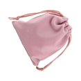 thumbnail image 4 of Drawstring Bag Storage Burlap Packaging Bag Storage Reusable Gift Corset Pouches Sack Jewelries Bundle Organize Candy Cosmetic Coins Pink, 4 of 9