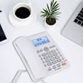 thumbnail image 3 of Spptty Answering Machine Corded Phone With Speakerphone Call Time Record Home For Calculator Telephone, 3 of 8