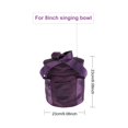 thumbnail image 3 of Esquirla 8inch Portable Thicken Crystal Singing Bowl Case Storage Bag with Handle, 3 of 7