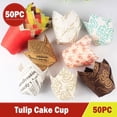 thumbnail image 1 of Meitianfacai Cupcake Liners Baking Cups, Cupcake Liners Cup Paper Tuli Baking Wrappe Case Cake Muffin Cup Box, 1 of 1