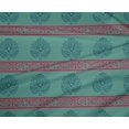 thumbnail image 4 of oneOone Polyester Lycra Fabric Leaves & Lotus Block Print Fabric By Yard 56 Inch Wide, 4 of 4