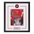 thumbnail image 1 of Don Cherry Autographed Calgary Hockey Puck Logo 23x27 Frame, 1 of 2