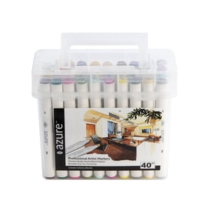 Royal & Langnickel - Azure double embout de marqueur d'alcool 40pc - Couleurs de base