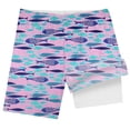thumbnail image 4 of MIASHUI Boys' High Waisted Loose Casual Swim Shorts With Printed Design And Front Lace Up Detail For Outdoor Pink,7Years, 4 of 5