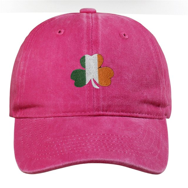 Irish Vintage Baseball Cap Embroidered Cotton Adjustable Distressed Dad Hat