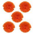 thumbnail image 1 of Uxcell 8" Tissue Pom Poms Paper Flowers Ball Wedding Party Decoration, Orange Red 5 Pack, 1 of 6