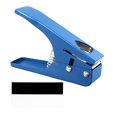 thumbnail image 2 of Adjustable Multifunctional Portable Guitar Pick Cutter Maker Metal Plastic Material DIY Guitar Picks Hole Puncher, 2 of 8