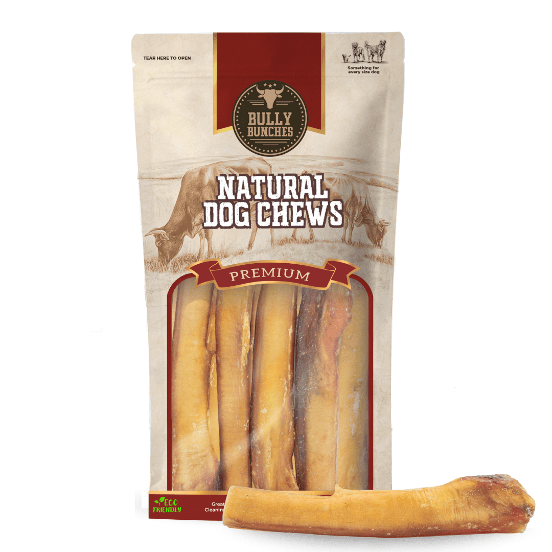 Bully Bunches 6" Monster Bully Sticks Odour Free All Natural Dog Chews 8 Pack