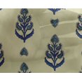 thumbnail image 4 of oneOone Georgette Viscose Fabric Leaves & Paisley Block Print Fabric By The Yard 42 Inch Wide, 4 of 4