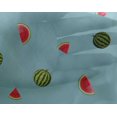 thumbnail image 4 of oneOone Georgette Viscose Fabric Watermelon Fruit Print Sewing Fabric BTY 42 Inch Wide, 4 of 4