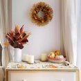 thumbnail image 4 of Thanksgiving Table Runner 72inches Long, Washable Fall Table Runner Cloth for Kitchen Dining, Wedding, Party, Coffee, Outdoor Use, Pumpkins Autumn Leaf Tabletop Decoration Harvest, 4 of 6