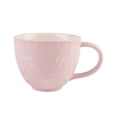 thumbnail image 4 of Holiday Time Maison De Noel Collection 15 Oz Stoneware Mug - Bow Mugs Pink, 4 of 5