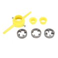 thumbnail image 3 of AMONIDA Easy To Use Plastic And Alloy Thread Maker Tool NPT Die Set Power Tool Accessories Industrial Accessories Power Tool Parts Industrial Hardware, 3 of 8
