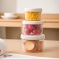 thumbnail image 1 of Plastic Food Storage Containers Food Grade Airtight Food Storage Box BPA Free Plastic Container with Lid for Kitchen Pantry Organization(White,1Pcs) Rkxzt, 1 of 9