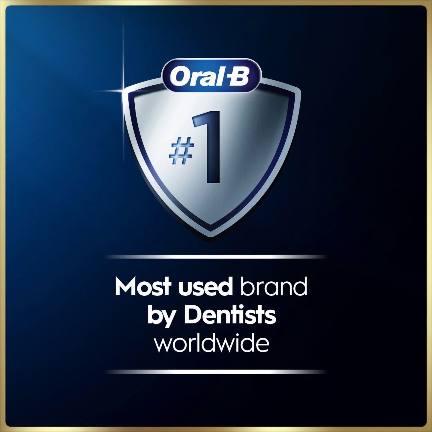 Brosse à dents électrique rechargeable Oral-B, iO9 Genius, 7 modes de nettoyage, écran interactif, étui de voyage avec chargeur intégré, détecteur de pression visible, 4 brossettes, bleu saphir