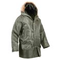 thumbnail image 4 of Rothco Men's Snorkel Swim Parka, Sage Green, 2X-Large, 4 of 4