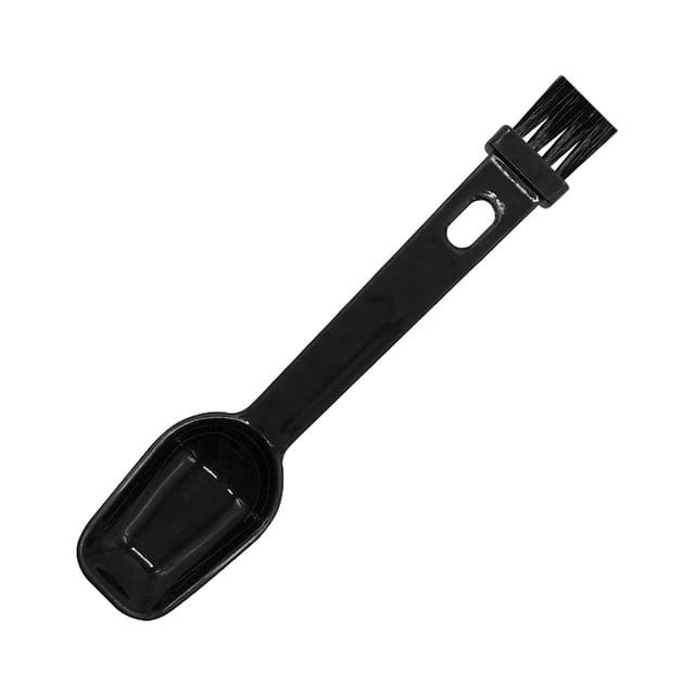 WHEANG Coffee Spoon With Grinder Brush 6 PCS 2 In 1 Brush For Cleaning Machines & Scooping Tea Powder Coffee Tool For Home Kitchen Café