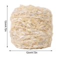 thumbnail image 2 of LSLJS Hand Spun Art Yarn 100g/roll Hand Blended Bright Colors Suitable for Hand Knitting Scarves Hats Bags, Woolen Knitting Ball, 2 of 2