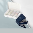 thumbnail image 3 of 24-Grid Portable Pill Organizer - Double-Layer, Three-Meal Reminder & Large Capacity - Weekly Medication Storage Box, 3 of 5