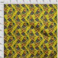 thumbnail image 3 of oneOone Cotton Poplin Fabric Leaves|Floral & Paisley Block Print Fabric BTY 56 Inch Wide, 3 of 4