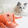 thumbnail image 4 of Tooth Cleaner Plush Cat Toy  500mAh USB Rehcargeable Electric Simulation Dancing Moving Floppy Lobster Cats Toy, 4 of 7