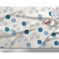 thumbnail image 3 of Soimoi polyester Crepe Fabric Geometric & Polka Dots Fabric Prints By Yard 42 Inch Wide, 3 of 3