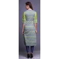 thumbnail image 4 of Bimba Kurti Droite Décontractée Imprimée Haut à Manches 3/4 Longue Kurta Robe pour Femmes, 4 of 6