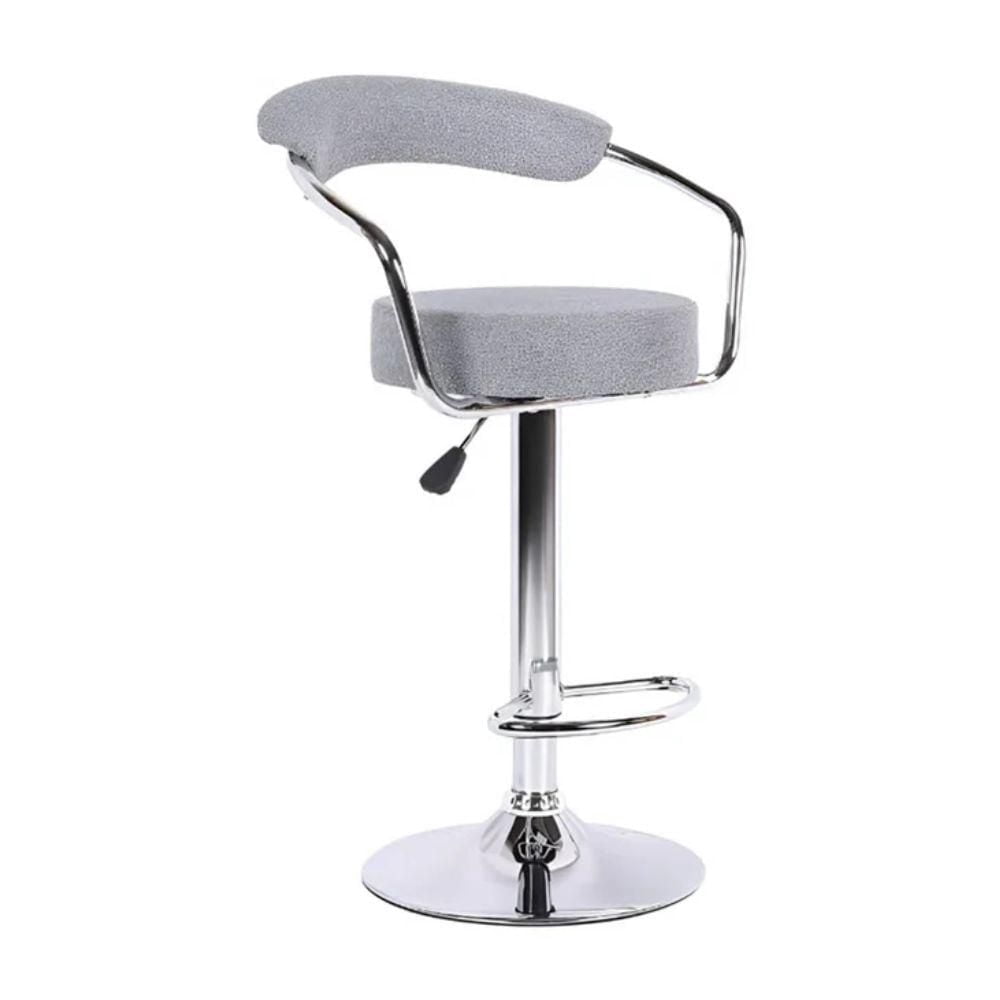 Heavenly Collection Tabouret réglable avec base en acier inoxydable ENSEMBLE DE 3