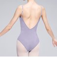 thumbnail image 3 of AherBiu Dancing Bodysuits for Women Sleeveless Backless Playsuits Stretchy Slim Comfy Soft Workout Rompers, 3 of 5