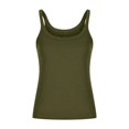 thumbnail image 5 of Yuyuzo Plus Size Tank Tops for Women Ribbed Knit Sleeveless Crop Tops Round Neck Slim Fitted Soft Base Layer Camis Tees, 5 of 5