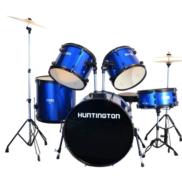 Huntington USA 5 Piece Drum Kit Complete Full Size