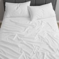 thumbnail image 3 of Nestl Full XL Sheet Set, 1800 Series Microfiber Deep Pocket 4 Piece Bed Sheet Set, 3 of 8