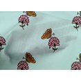 thumbnail image 4 of oneOone Cotton Poplin Fabric Floral & Block Print Fabric By The Yard 42 Inch Wide, 4 of 4