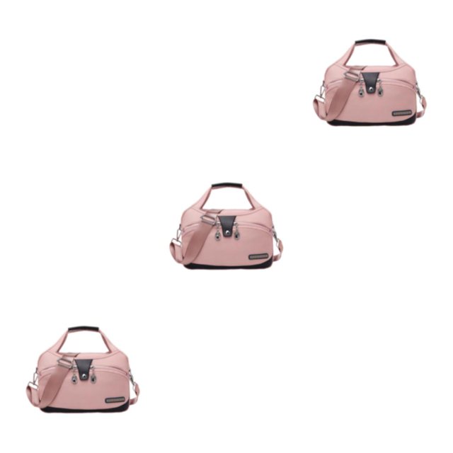 Maytalsory Casual And Multifunction Bags For All Daily Activities Adjustable Shoulder Strap light pink 29*19*9*12 3Set