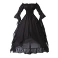 thumbnail image 2 of TopLLC Robes Noires pour Femmes Robe de Bal Chérie Robe de Bal en Tulle avec Fente Princesse Mariage Robe de Soirée Formelle Robes d'Été pour Femmes, Robe Blanche, 2 of 4