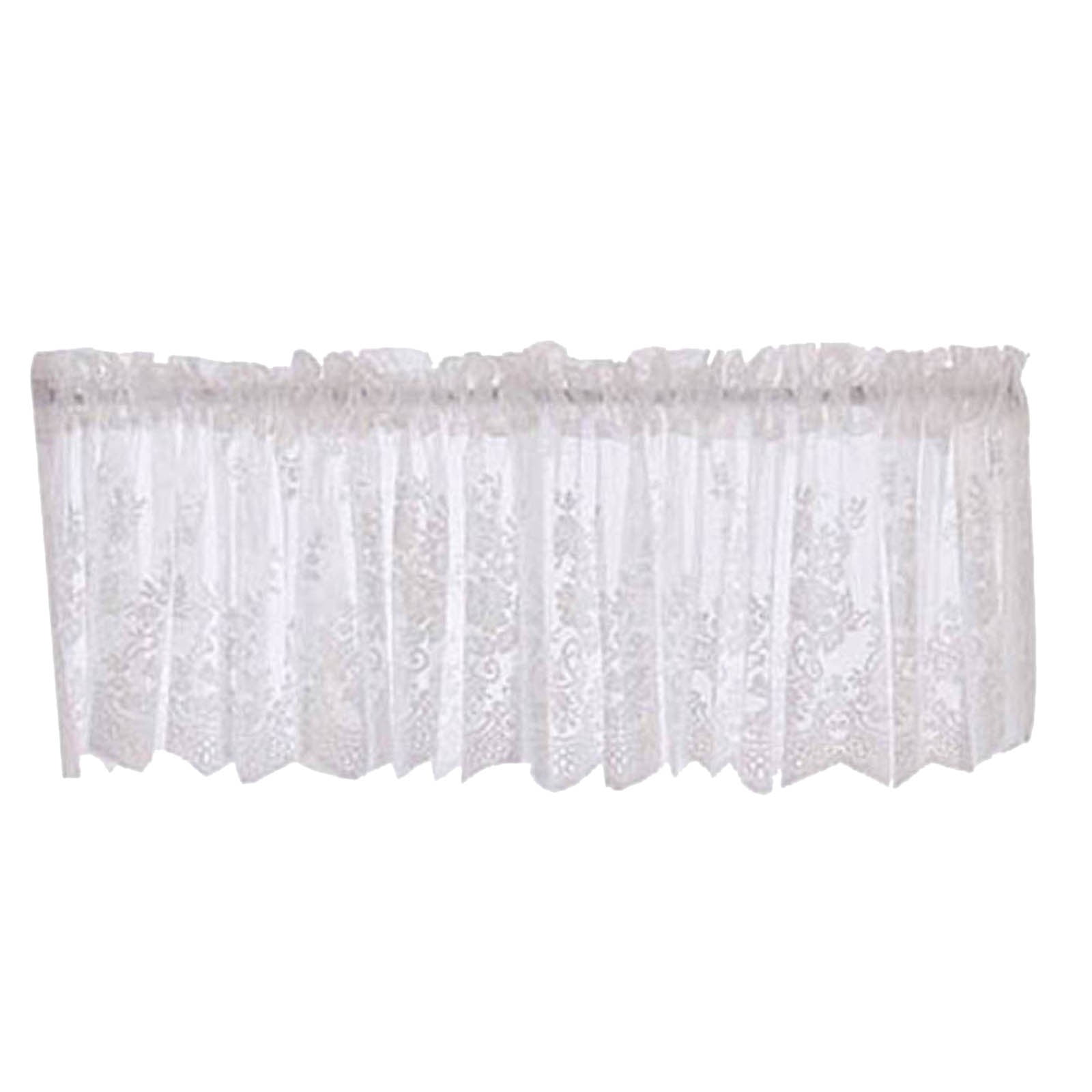 Binwennn Semi See Through Lace Bedroom Short Curtains Kitchen Decorated With Elegant Christmas Floral Kitchen Curtains Bathroom Shower Curtain Liner Shower Curtain And Hooks Dark Curtains 84 Inches